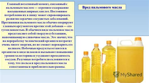 Презентация на тему: "Пальмовое масло Типы пальмового масла Продукты с ...