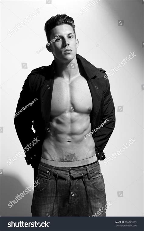 Sexy Fashion Portrait Hot Male Model Stock Photo Shutterstock