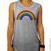 Rainbow Tank Top Gay Pride Muscle Tee Tank Top T Shirt Etsy