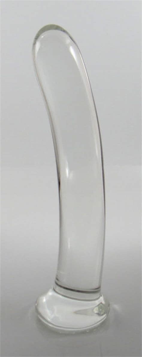 Medium Glass Smooth Headless Dildo Sex Toy Etsy