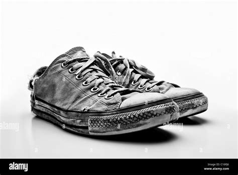A Pair Of Converse All Star Shoes Stock Photo Alamy