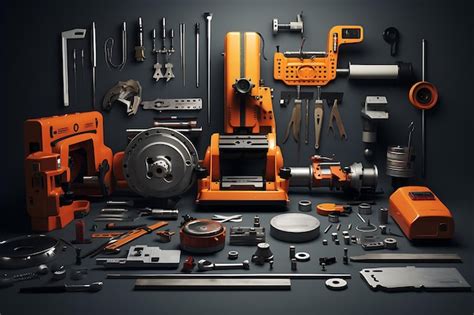 Premium Photo | Industrial Manufacturing Tools and Equipment