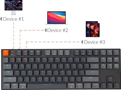 Buy Keychron K Rgb Hot Swappable Tenkeyless Layout Ultra Slim Wireless Bluetooth Wired Usb