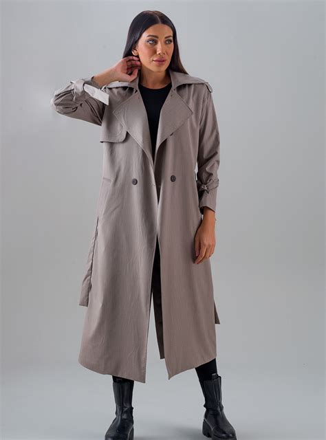 Light Coffe Brown - Trench Coat