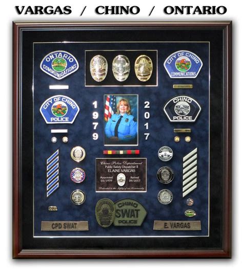 Pin On Police Shadowboxes