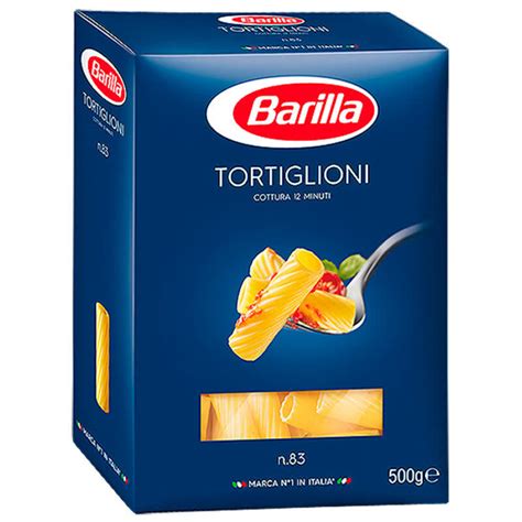 Макароны Барилла Tortiglione 500 гр (упаковка 12 шт) оптом купить в ...
