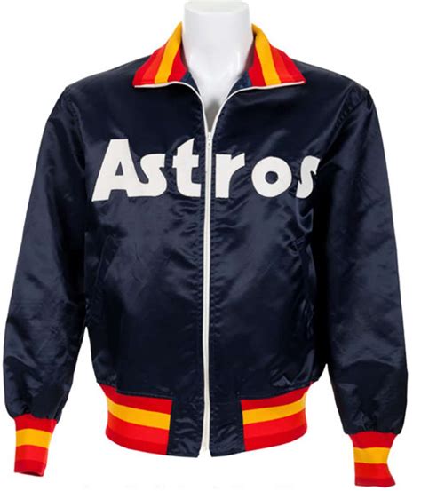 Houston Astros 1980s Blue Jacket Astros Jacket Real Usajacket