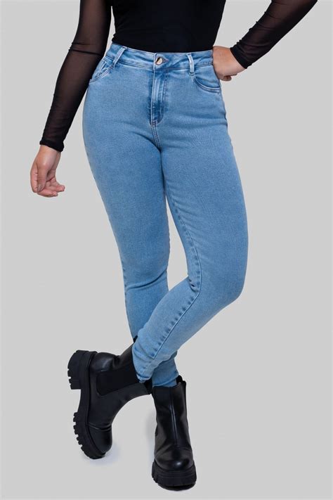 Calça Jeans Skinny Hot Pants Geração Moderna