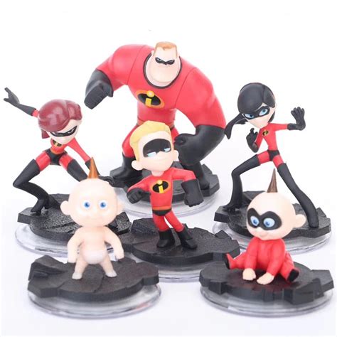 Sets Pcs Lot Cm The Incredibles Bob Parr Mr Incredible Helen