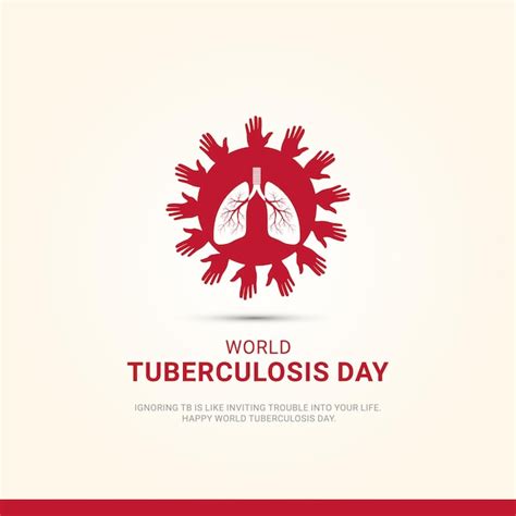 Premium Vector World Tb Day Design Concept For Poster Banner Vector Illustration