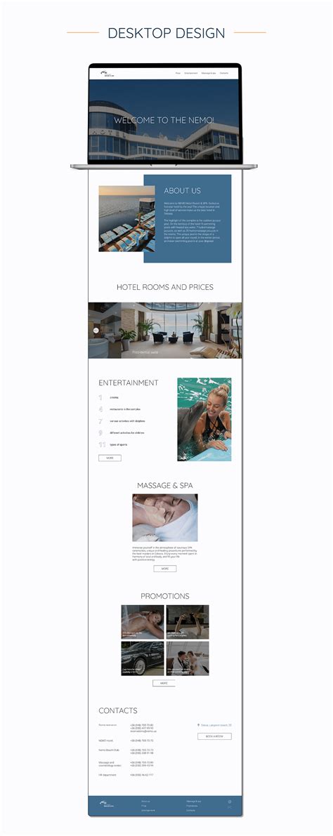 NEMO hotel - Redesign concept on Behance