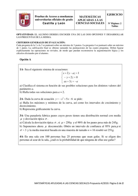 Prepara Tu Examen De Matem Ticas Ebau De Castilla Y Le N Gu A De