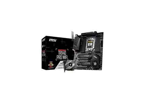 TRX40 PRO WIFI MSI Desktop Motherboard AMD TRX40 Chipset Socket STRX4