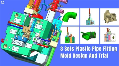 Sets Plastic Pipe Fitting Mold Design And Trial Youtube