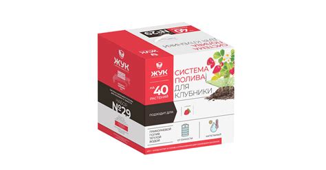 Капельный полив Жук для клубники от емкости 40 растений