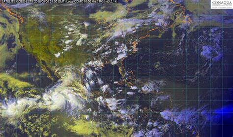 Tormenta Tropical John Se Convierte En Hurac N Frente A Costas Del Pac Fico