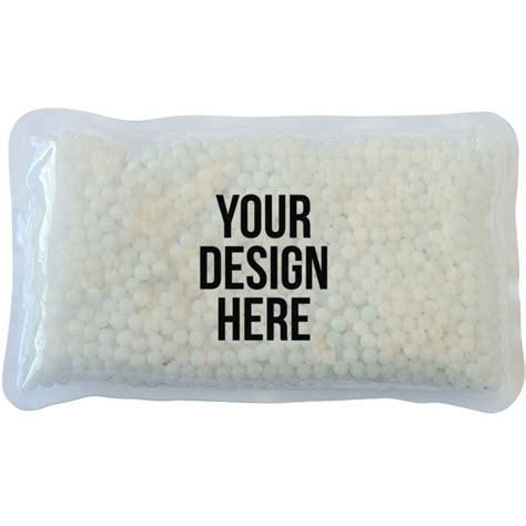 Advertising Gel Beads Rectangle Hot Cold Packs