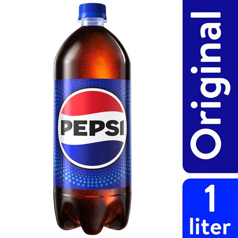 Pepsi Cola Soda Pop 1 Liter Bottle