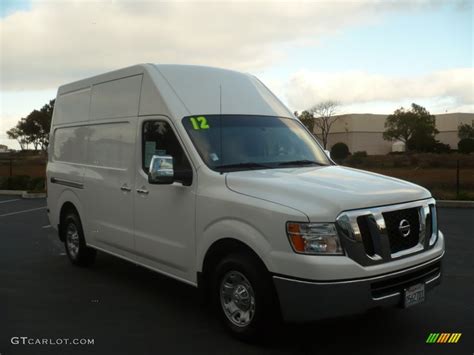 2012 Blizzard White Nissan Nv 2500 Hd Sv High Roof 58089980 Photo 32