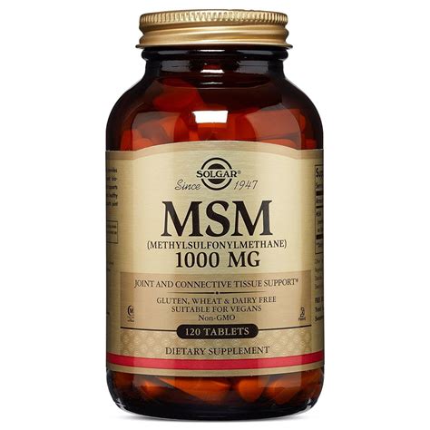 Solgar MSM 1000 mg Tablets 120 ct | Walmart Canada