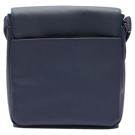 Lacoste Classic Petit Pique Flap Crossbody Black Dressinn