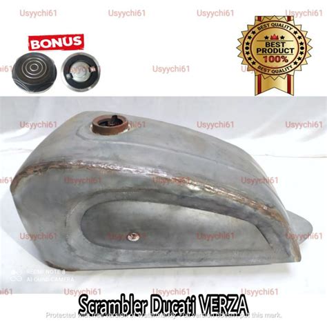 Jual Tangki Cover Scrambler Ducati Verza Custom Fuelpump Injeksi