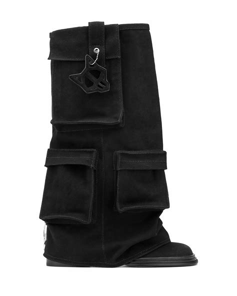 Naked Wolfe Natalia Canvas In Black Lyst