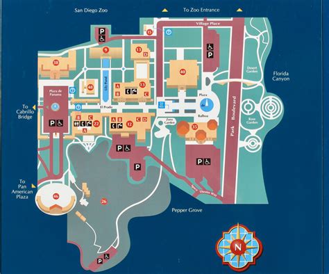 map of balboa park san diego ca 17