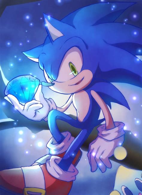 Sonic With chaos emerald by AstroidAngel on DeviantArt