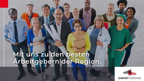 Garant Personal Mit Uns Zu Den Besten Arbeitgebern Der Region Jobs