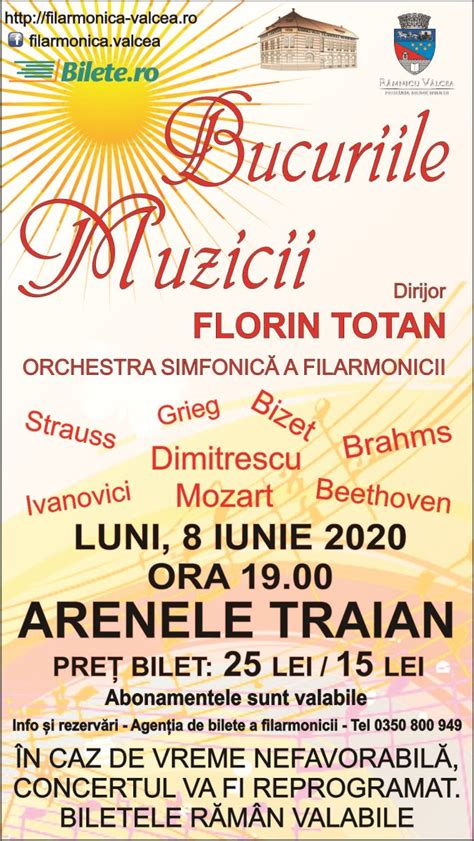 Bilete Ou Bilhete - Bilete la concert Bucuriile Muzicii