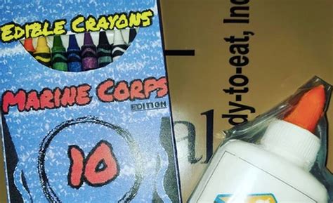 Someone Finally Made Edible Crayons For Marines