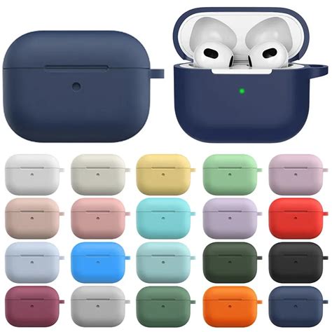 Funda Protectora De Silicona Para Auriculares AirPods 3 De 3 Generaci N