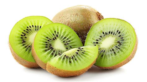 Kiwi Fruit White Transparent Fresh Kiwi Fruits Isolated On Transparent