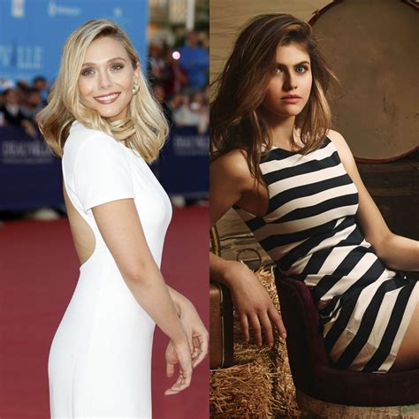 Elizabeth Olsen vs Alexandra Daddario | Scrolller