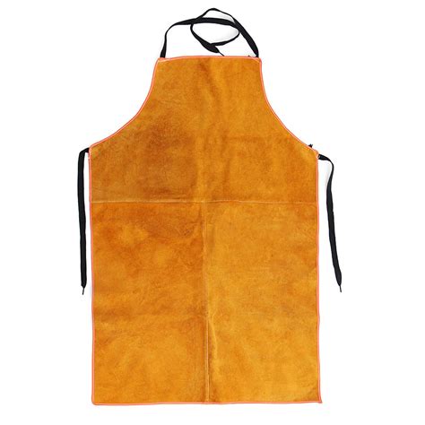 Welders Leather Apron Yellow WLA Y Machinoworld