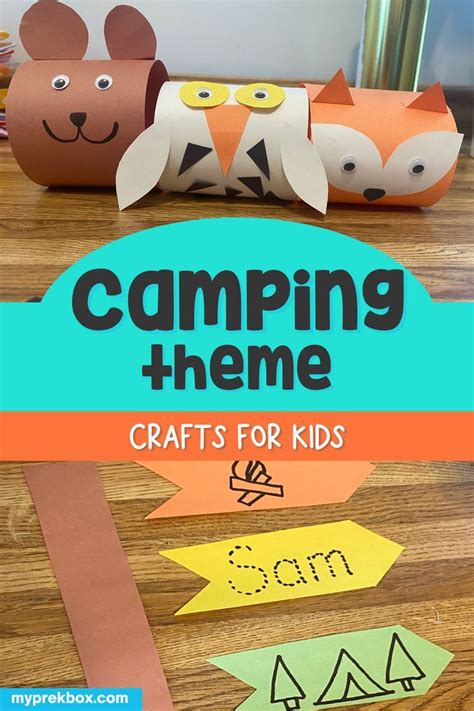 Getting creative in nature camping art for preschoolers – Artofit