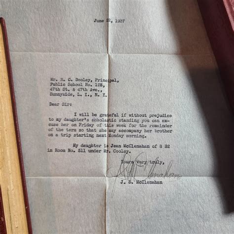 Found letter from 1937 inside an old book : r/FoundPaper