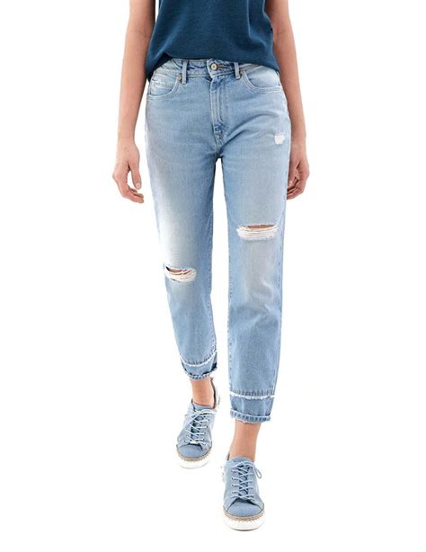 Jeans SALSA Mom Con Rotos Leggins De Moda Jeans Ropa