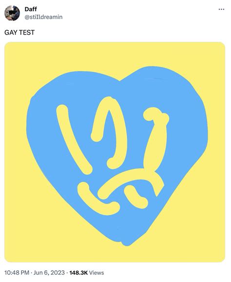 Gay Test Meme On Twitter Gay Test Drawings Know Your Meme