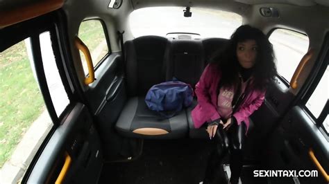 Sexy Student Pays For The Taxi Ride With A Hot Cock Ride