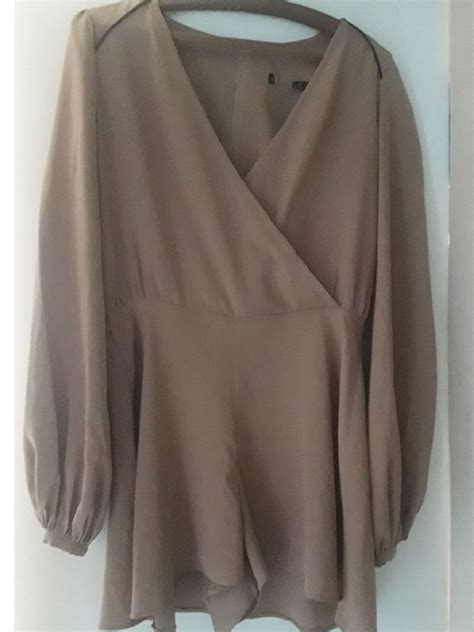 Macaquinho Nude Macac O Feminino Usado Enjoei