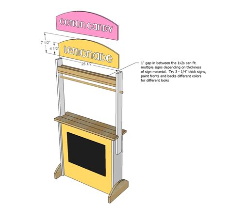 Play Stand Ana White