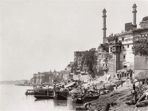 On The Ganges River Benares Varanasi India C1870 S Photos Framed