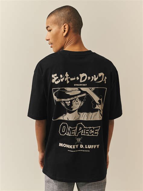 Buy Black One Piece Anime Graphic T-Shirt from the Next UK online shop