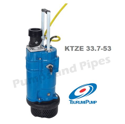 Tsurumi Ktze337 52 Automatic Three Phase Dewatering Pump Brisbane Pumps And Pipes