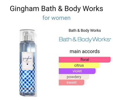 Bath Body Works Gingham Blue Body Mist 236ml ORIGINAL BBW 100 On Carousell