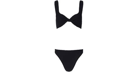 Hunza G Juno Bikini In Black Lyst