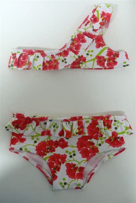 Peque A Fashionista Tutorial Bikini Asim Trico Con Volantes