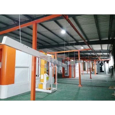 Wld Powder Coating Line Automatic Electrostatic Powder Coating Spraying